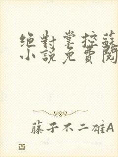 绝对掌控苏绵绵小说免费阅读全文