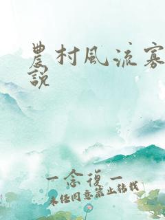 农村风流寡妇小说