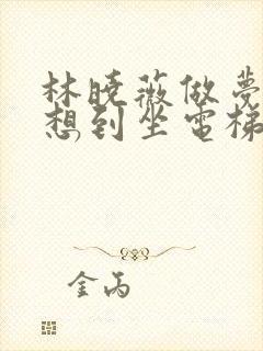 林晓薇做梦也没想到坐电梯到小区物业