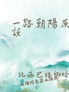 一路朝阳原著小说