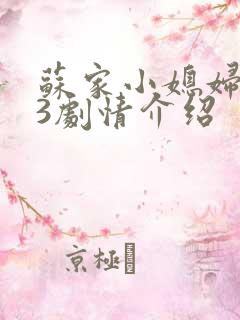 苏家小媳妇1v3剧情介绍