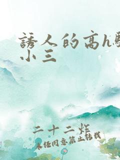 诱人的高h骚当小三