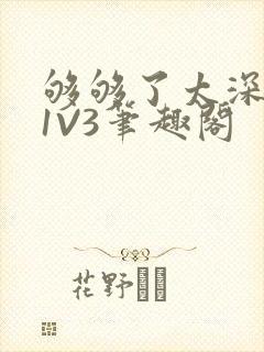 够够了太深了H1V3笔趣阁