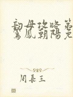 韵母攻略第二部鸾凤朝阳免费阅读