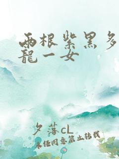 两根紫黑多男双龙一女