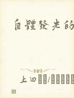 自体发光的她