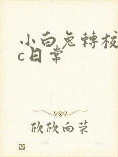 小白兔转校生埃c日常