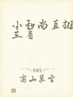 小和尚直挺挺的立着