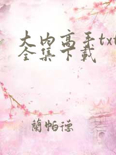 大内高手txt全集下载