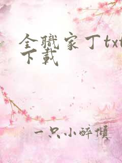 全职家丁txt下载