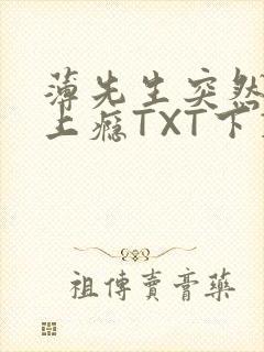 薄先生突然黏她上瘾TXT下载