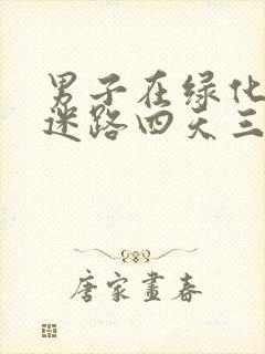 男子在绿化带内迷路四天三夜