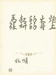 马叔的火炮顶在张妍的身上