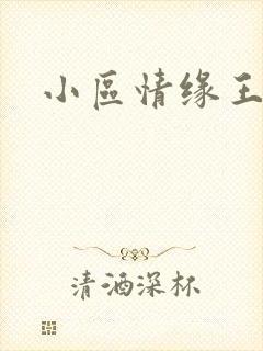 小区情缘王丽萍