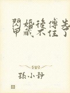 闪婚后傅先生马甲藏不住了免费阅读