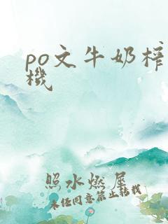 po文牛奶榨汁机