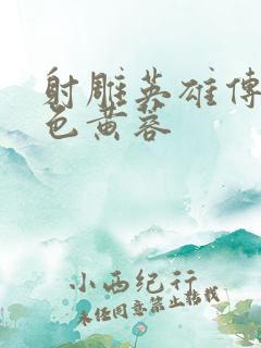 射雕英雄传之肉色黄蓉