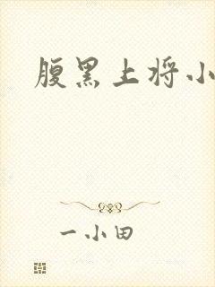 腹黑上将小小妻