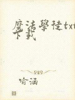 魔法学徒txt下载