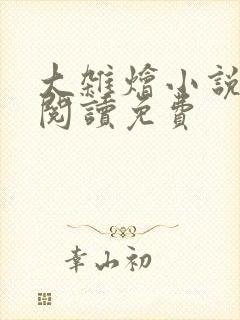 大杂烩小说全集阅读免费