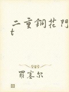 二重铜花门txt