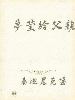 梦莹给父亲治病