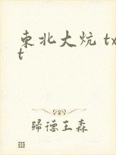 东北大炕 txt