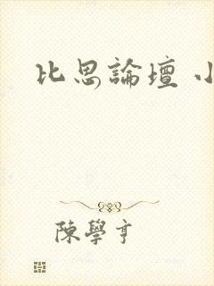 比思论坛 小说