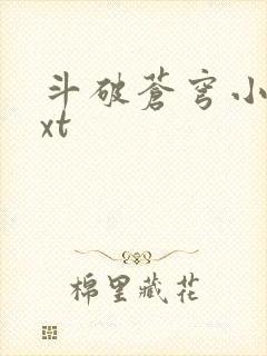 斗破苍穹小说txt