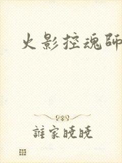 火影控魂师