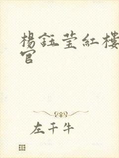 杨钰莹红楼醉高官