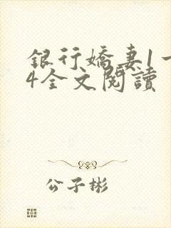 银行娇妻1一14全文阅读