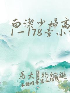 白洁少妇高义第1一178章小说