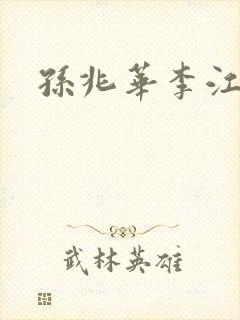 孙兆华李江小说