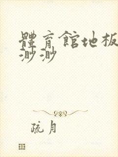 体育馆地板上c渺渺