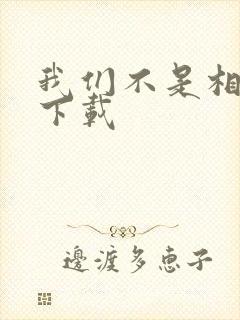 我们不是相爱吗下载