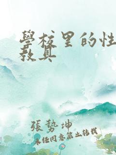 学校里的性教学教具