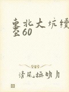 东北大坑续集1至60