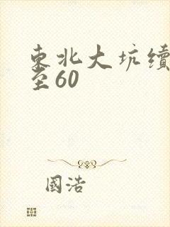 东北大坑续集1至60