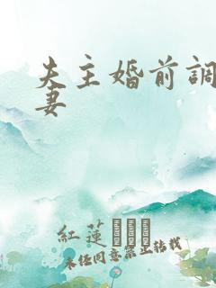夫主婚前调教奴妻
