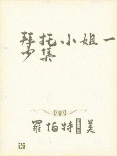 拜托小姐一共多少集