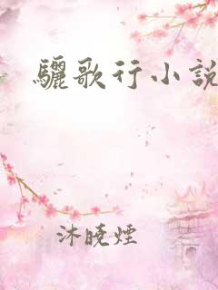 骊歌行小说