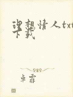 理想情人txt下载