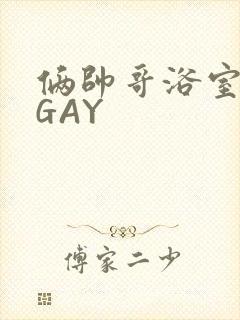 俩帅哥浴室互攻GAY
