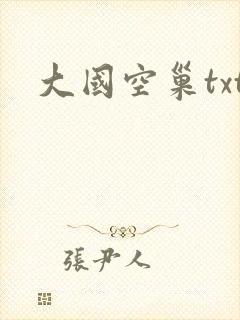 大国空巢txt