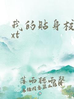 我的贴身校花txt