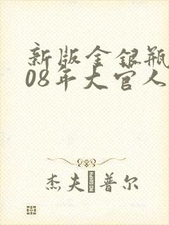 新版金银瓶2008年大官人