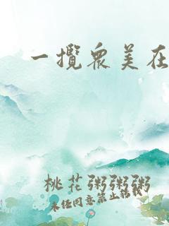 一揽众美在三国