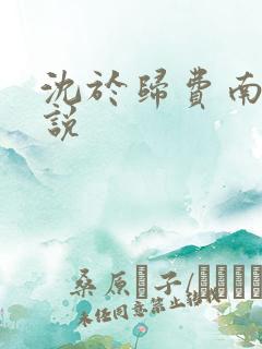 沈于归费南城小说