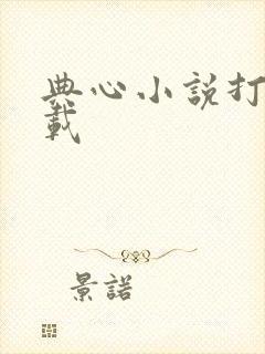 典心小说打包下载
